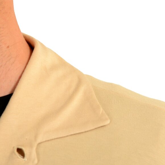 Gentry Portofino Men's Beige Button Down Casual Shirt US XL IT 54 - Picture 5 of 6